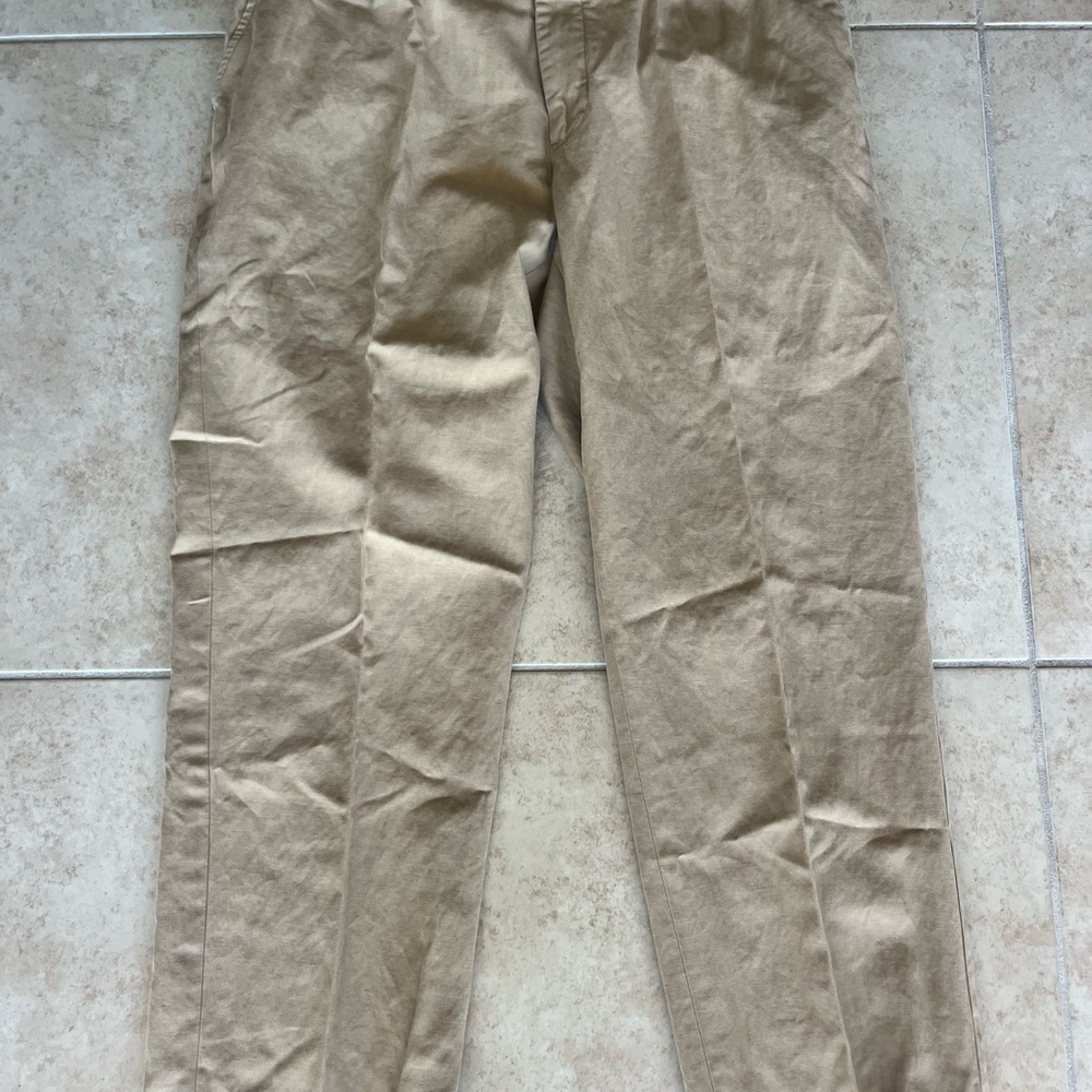 Ralph Lauren Men's Tan Cotton Chinos